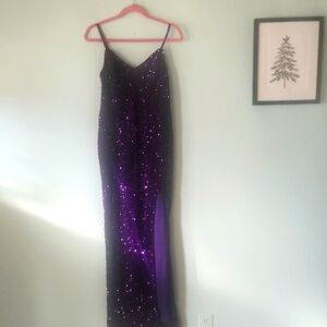Sequence Purple Dress
